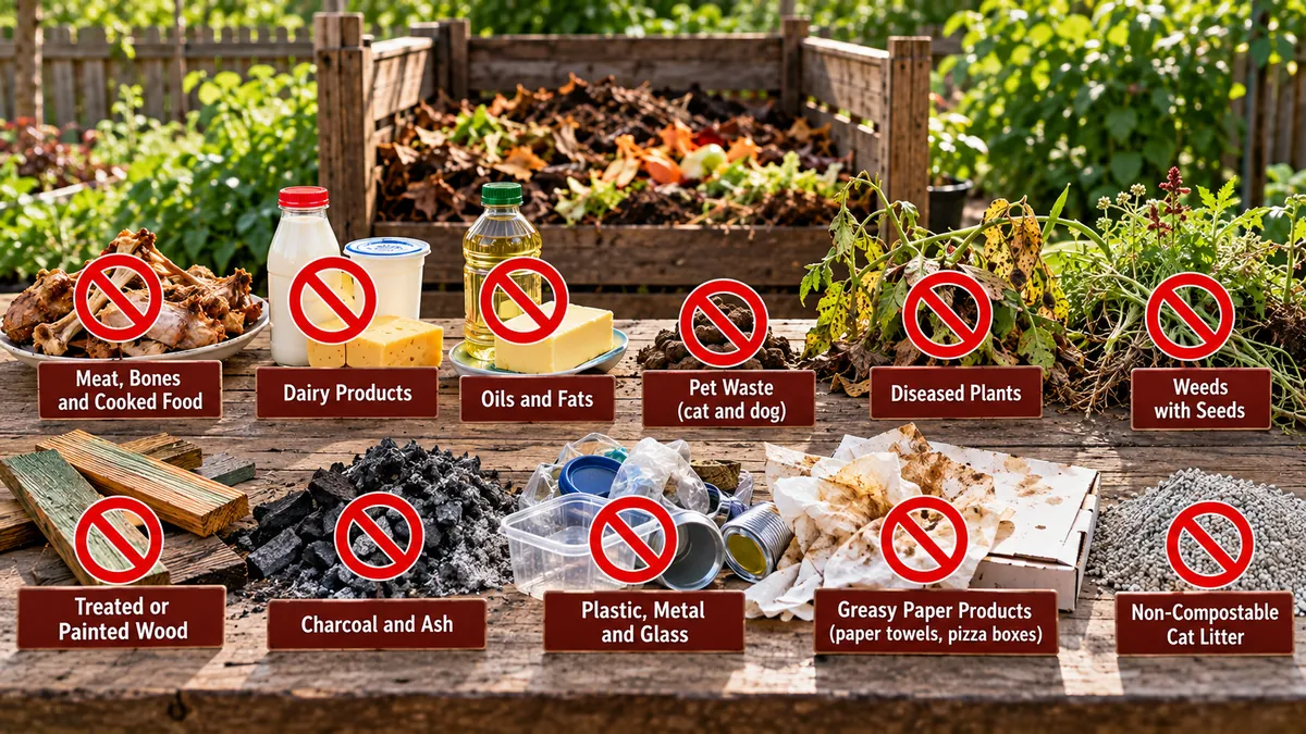 What Should You Avoid Composting?
