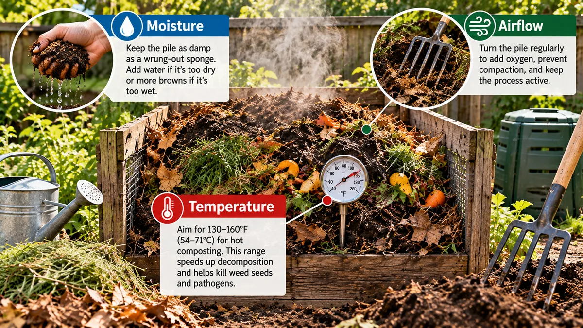 Managing Moisture, Airflow, and Temperature