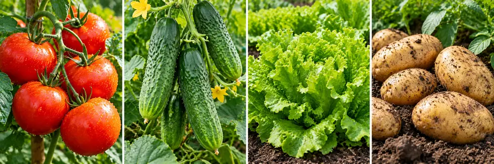 4 Vegetables Featured in the Growing Guides