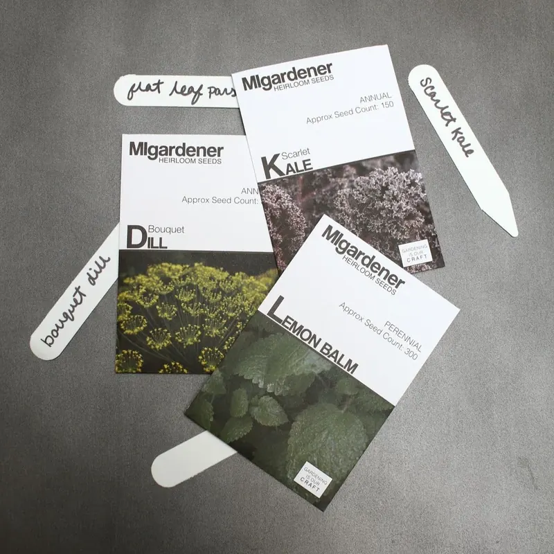 Understanding Seed Packets and Plant Labels